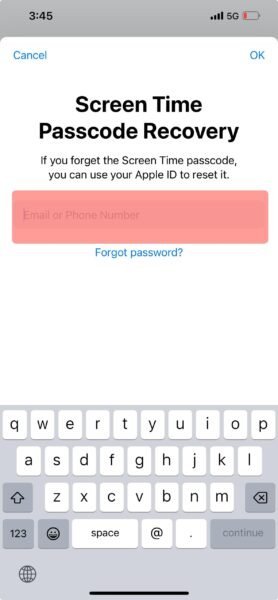 Sign into your Apple ID